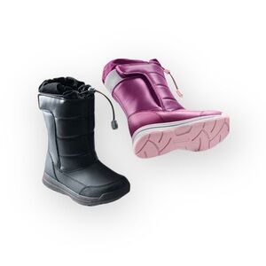 new Lands End ❄︎ Waterproof Winter Snow Boot ❄︎ Black ❄︎ Unisex Toddler 8 ❄︎
